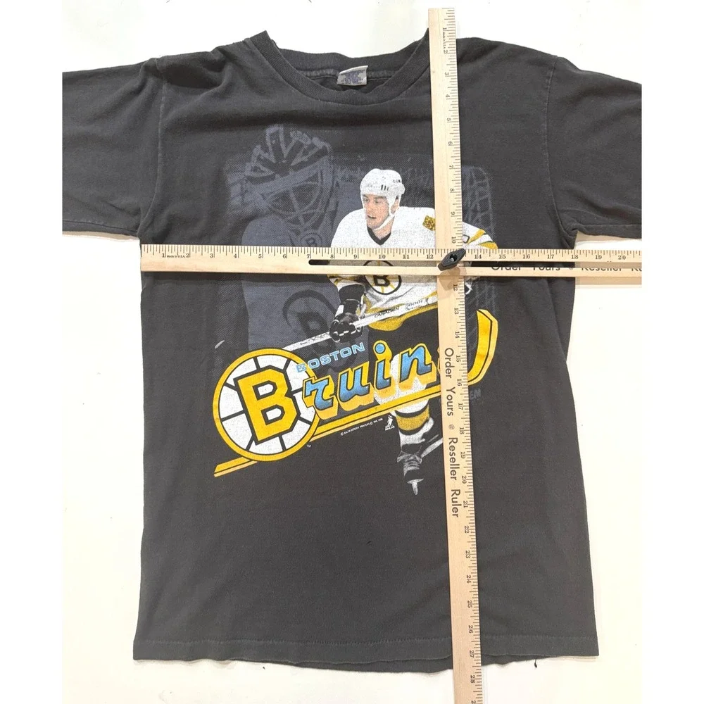 Vintage 90s Boston‎ Bruins Shirt Mens Medium NHL Hockey Salem Single Stitch RARE